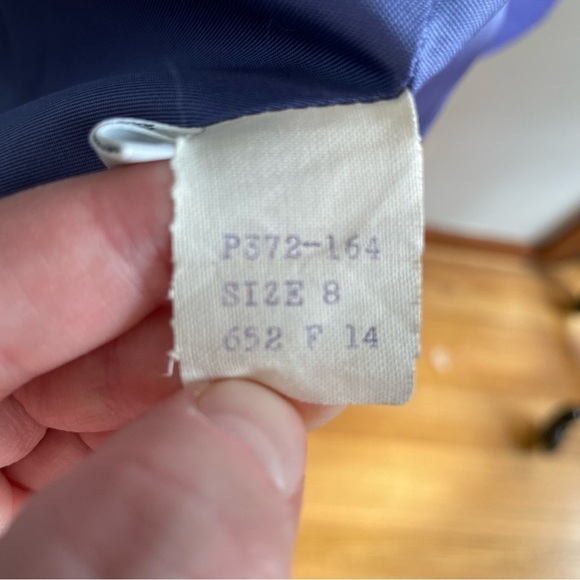 Vintage Pendleton Petite Blazer- Purple- Size 8 Petite - Picture 4 of 6